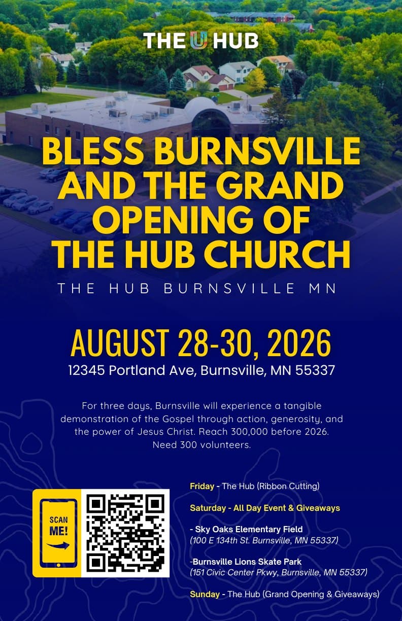 Bless Burnsville brochure page 1 of 12