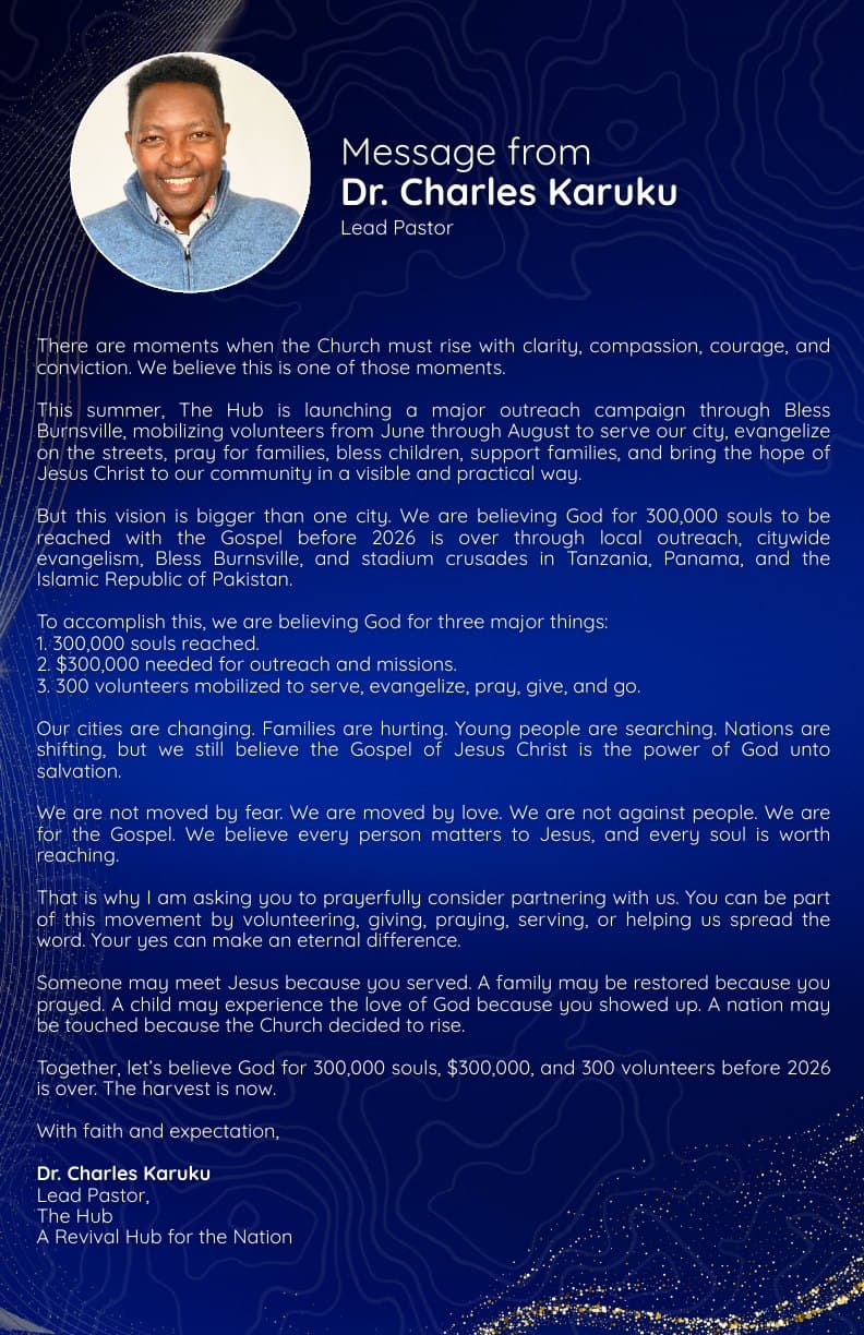 Bless Burnsville brochure page 2 of 12