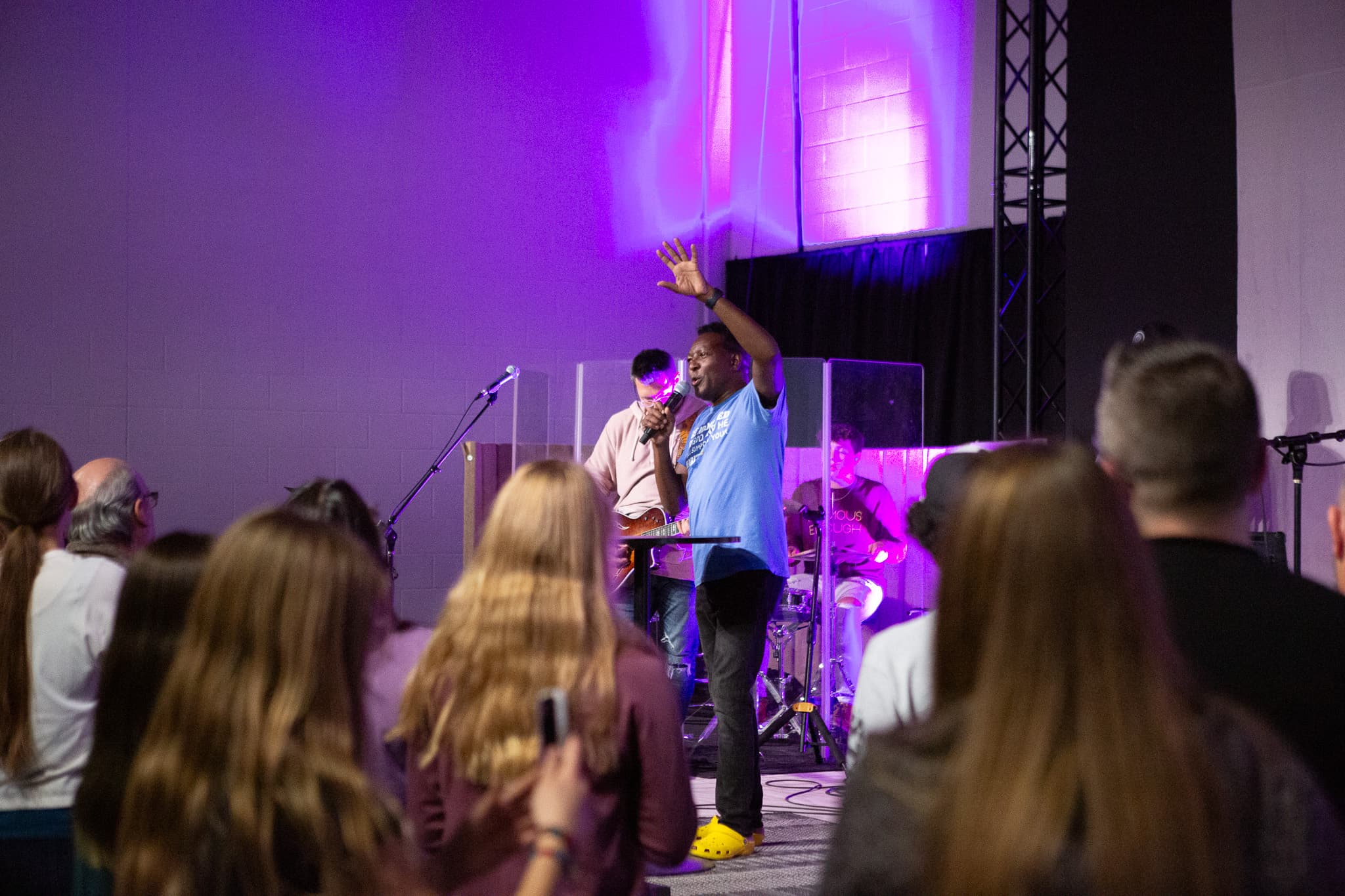 A HUB worship gathering